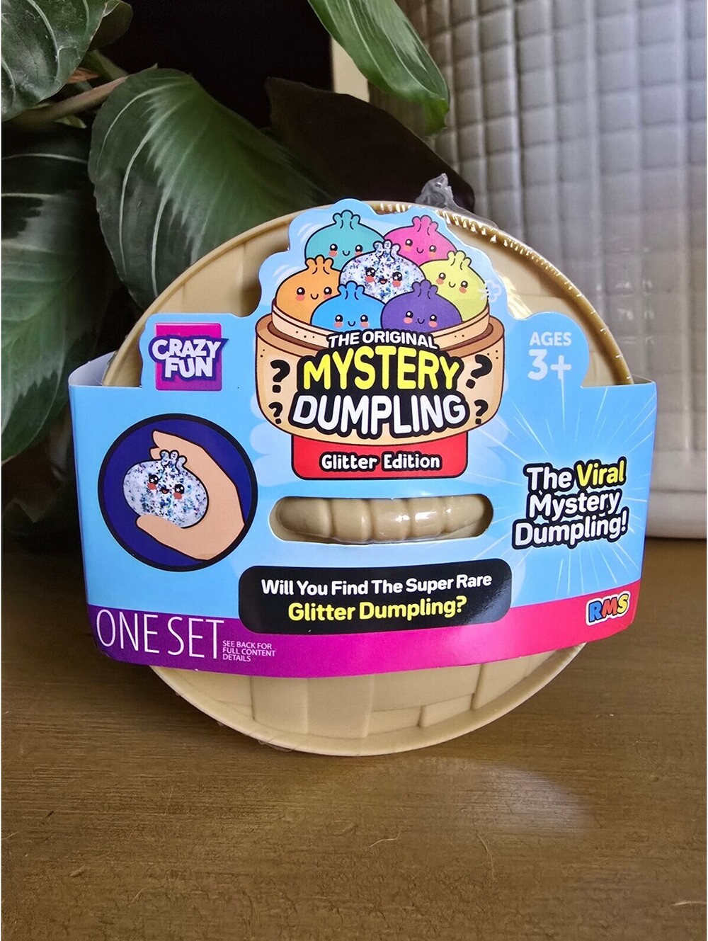 NWT Crazy Fun RMS Mystery Glitter Edition Dumpling